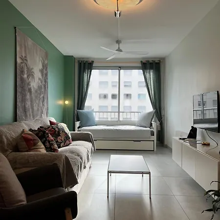 Daire Central, Confort, Clim, 2 Chambres, Parking - 6e *