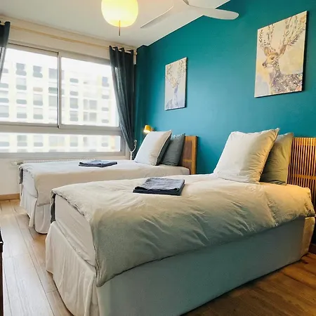 Central, Confort, Clim, 2 Chambres, Parking - 6e Daire Lyon